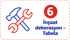 Bayinin fiziksel inşası, dekorasyonu, tabela ve giydirmeleri SEÇ desteğiyle tamamlanır,